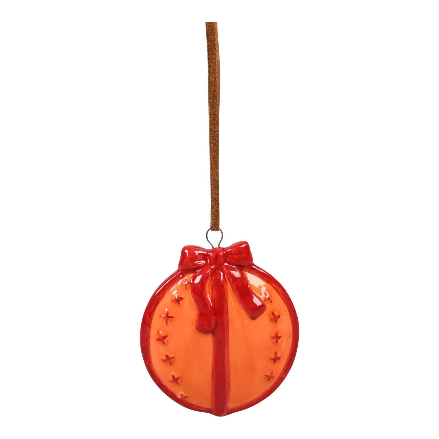 Appelsin juleophæng - orange